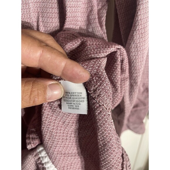 JB Holt Long Sleeve Athletic Fit Button Down Long Sleeve XL MENS RED - Picture 3 of 8